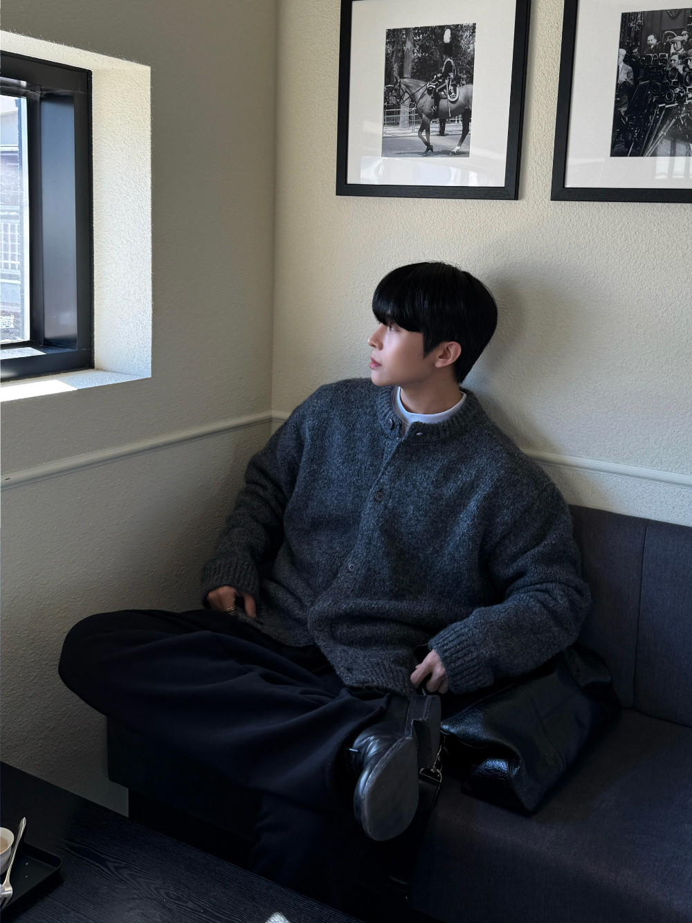 재킷 모델 착용 이미지-S123L7