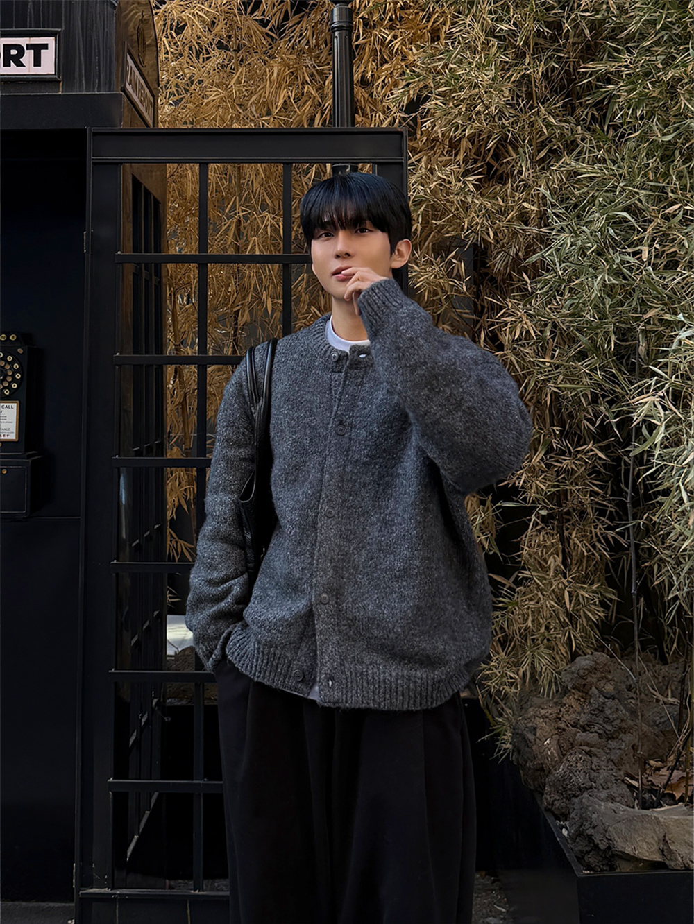 재킷 모델 착용 이미지-S123L29