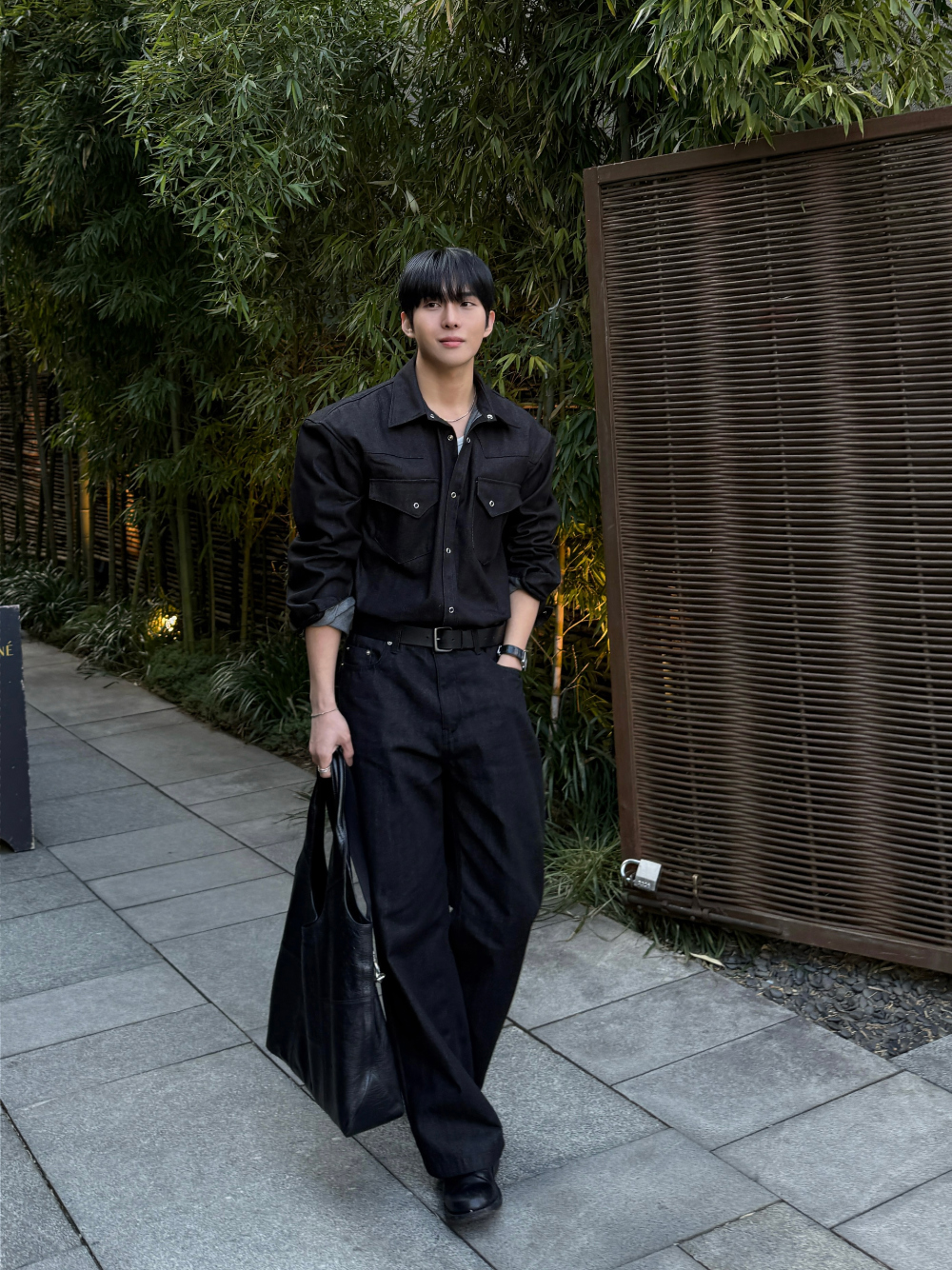 재킷 모델 착용 이미지-S166L30