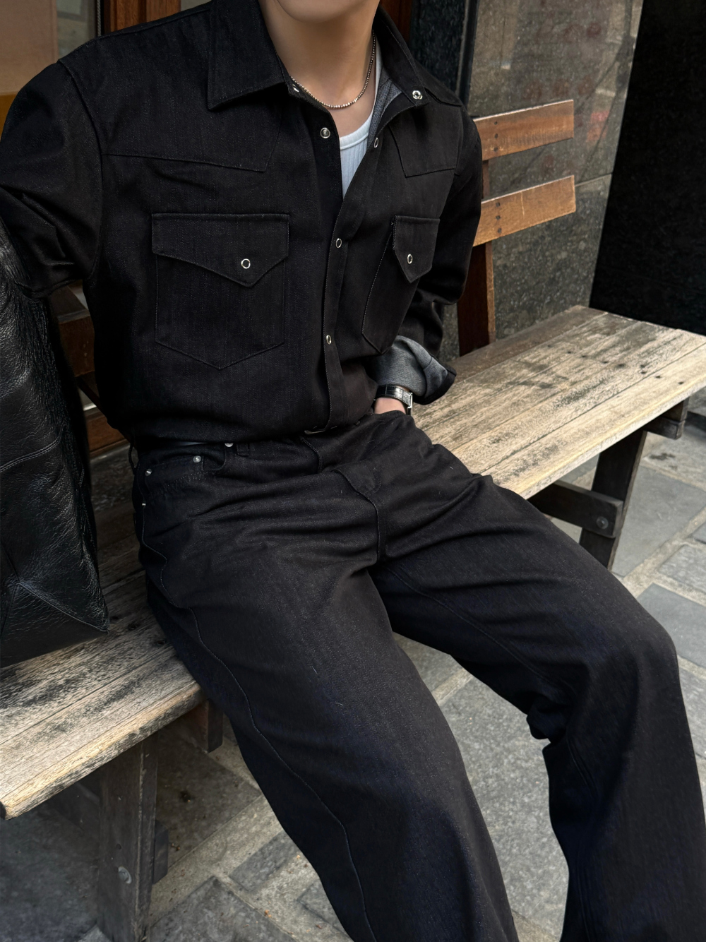 악세사리 모델 착용 이미지-S137L17