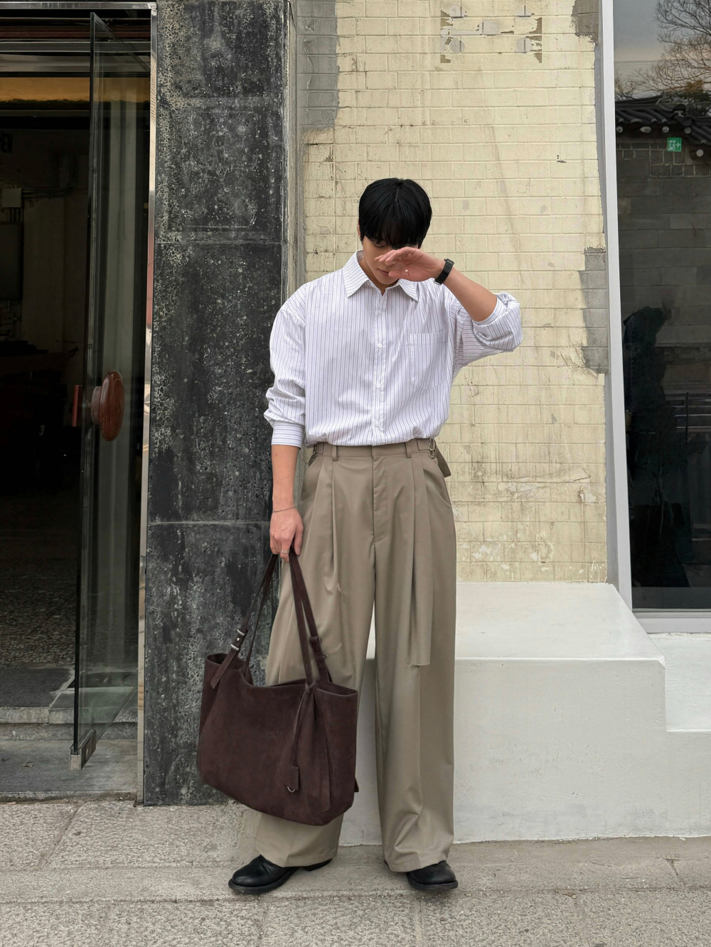 악세사리 모델 착용 이미지-S57L23