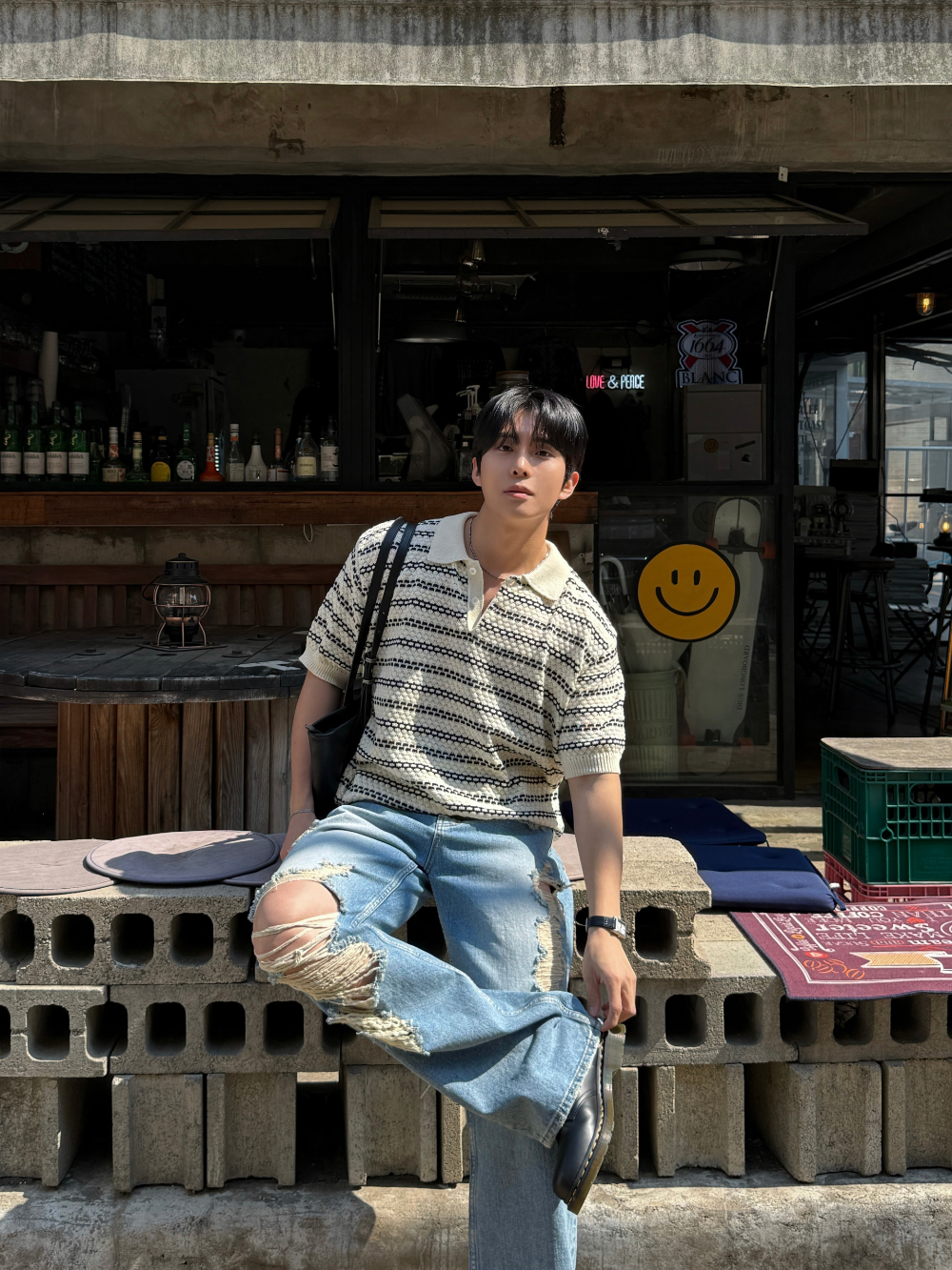 악세사리 모델 착용 이미지-S189L14