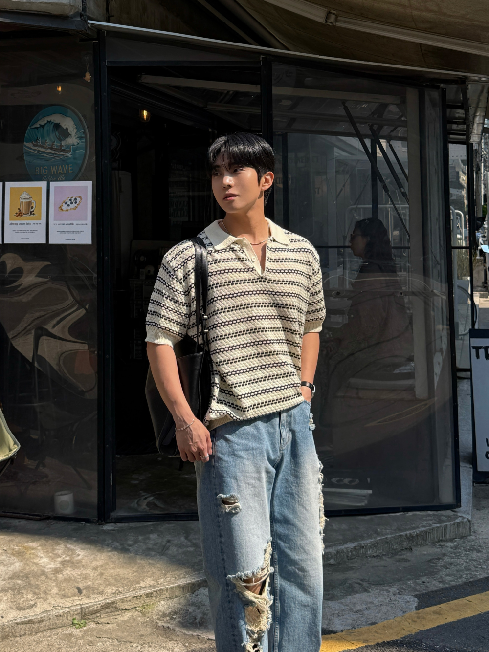 악세사리 모델 착용 이미지-S189L10