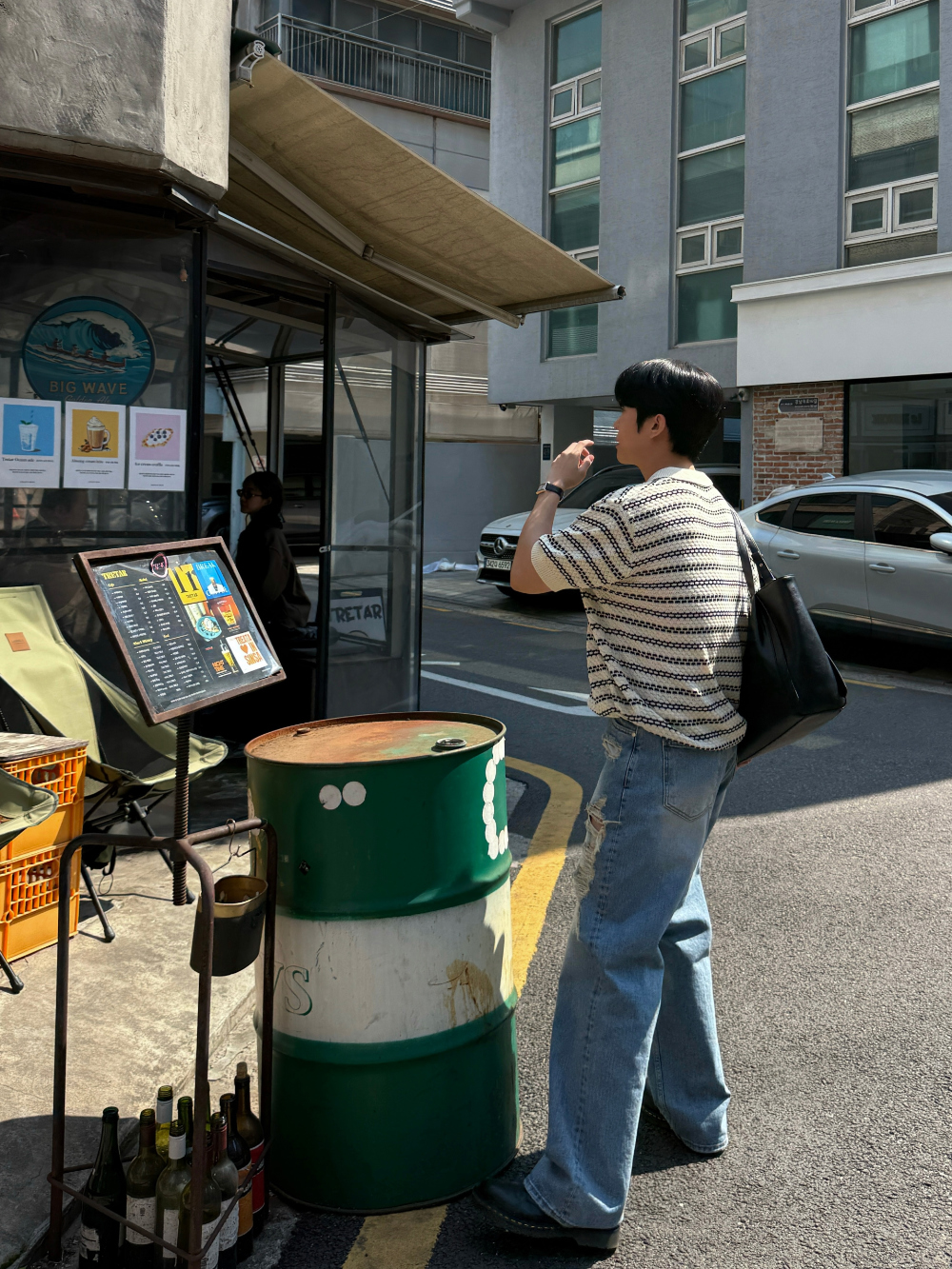 악세사리 모델 착용 이미지-S189L17