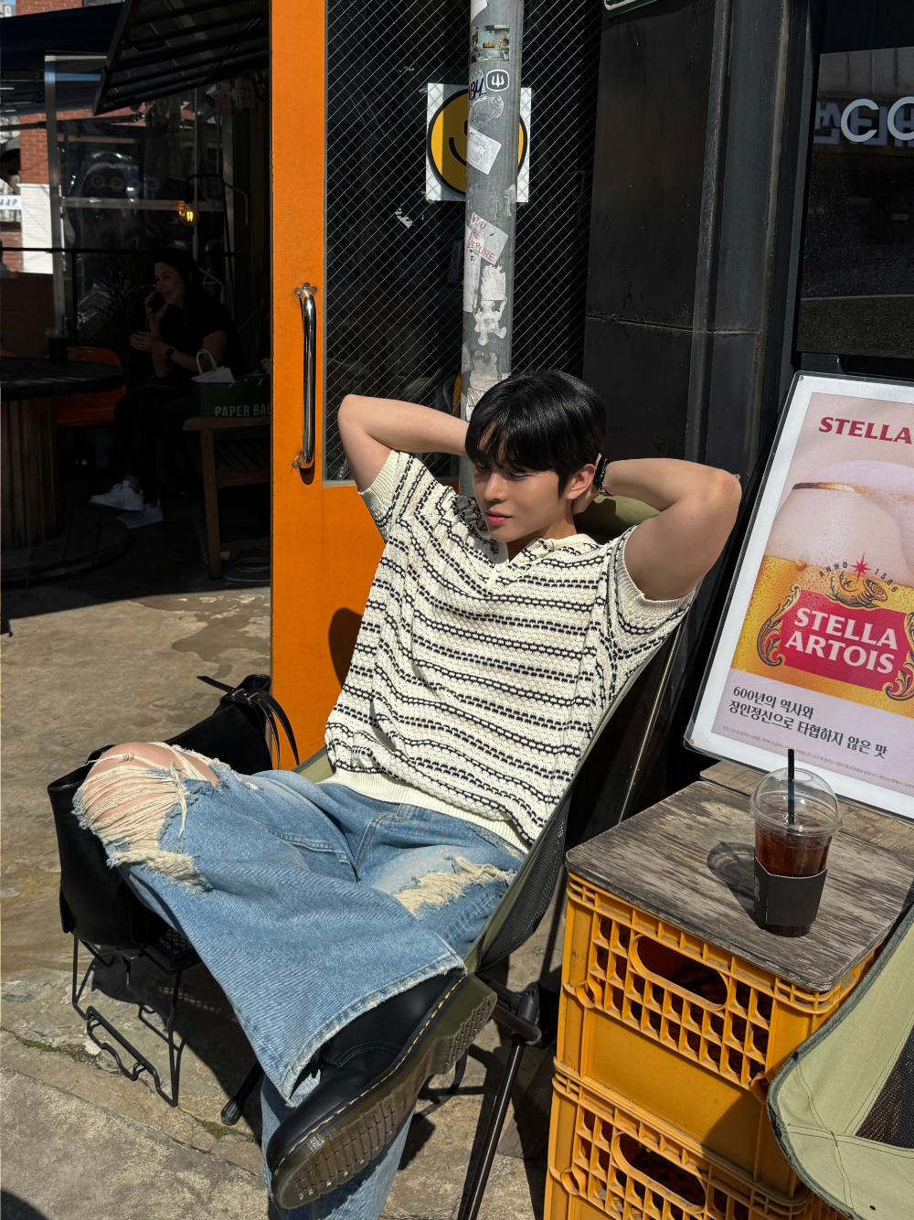 악세사리 모델 착용 이미지-S189L21