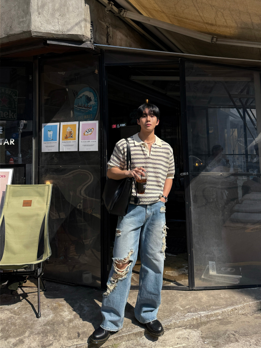 악세사리 모델 착용 이미지-S189L26