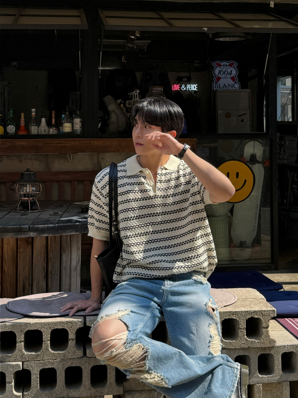 악세사리 모델 착용 이미지-S189L13