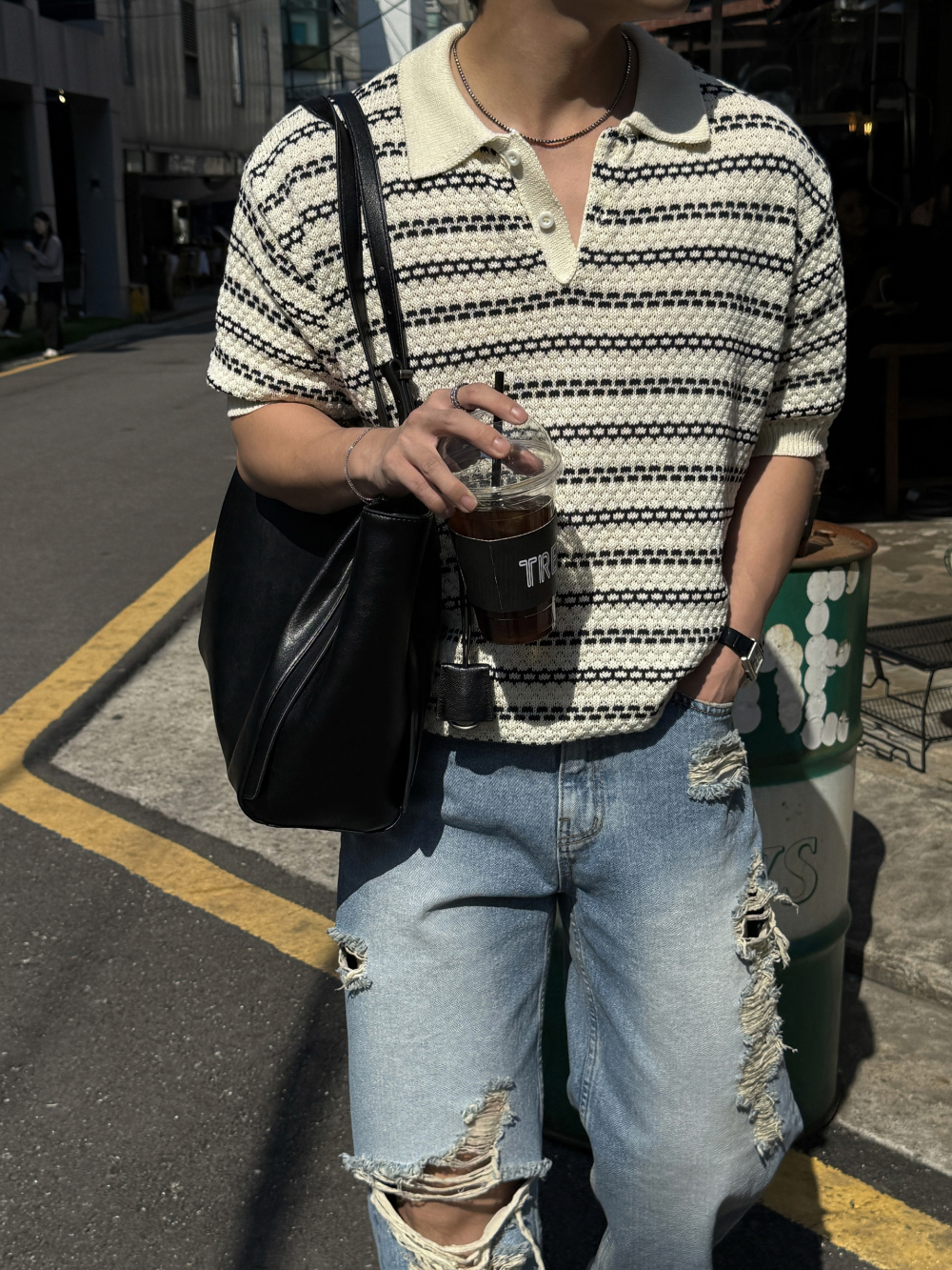 악세사리 모델 착용 이미지-S189L31