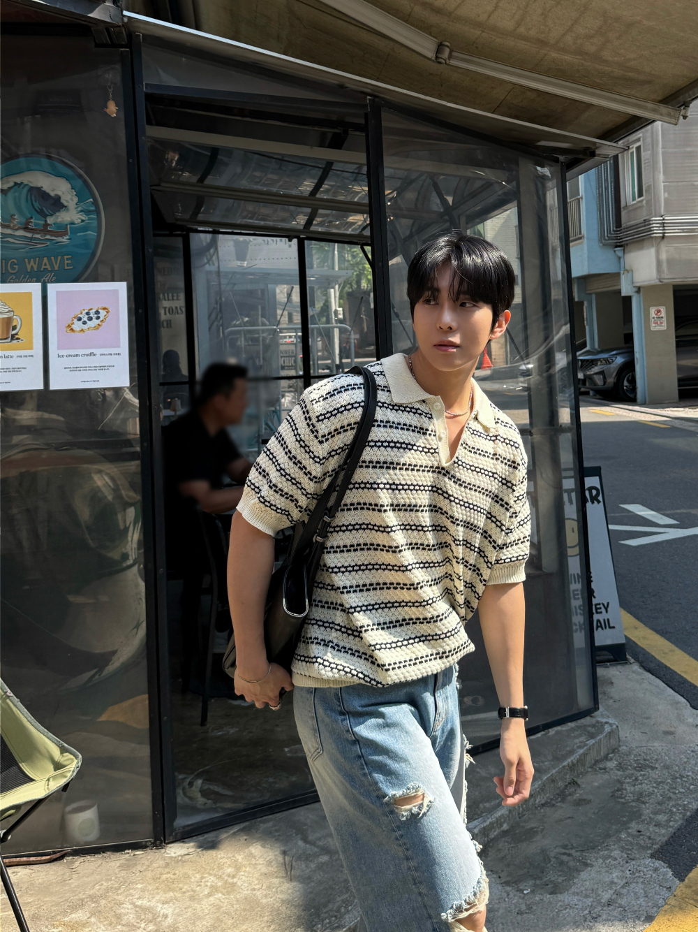 악세사리 모델 착용 이미지-S189L18