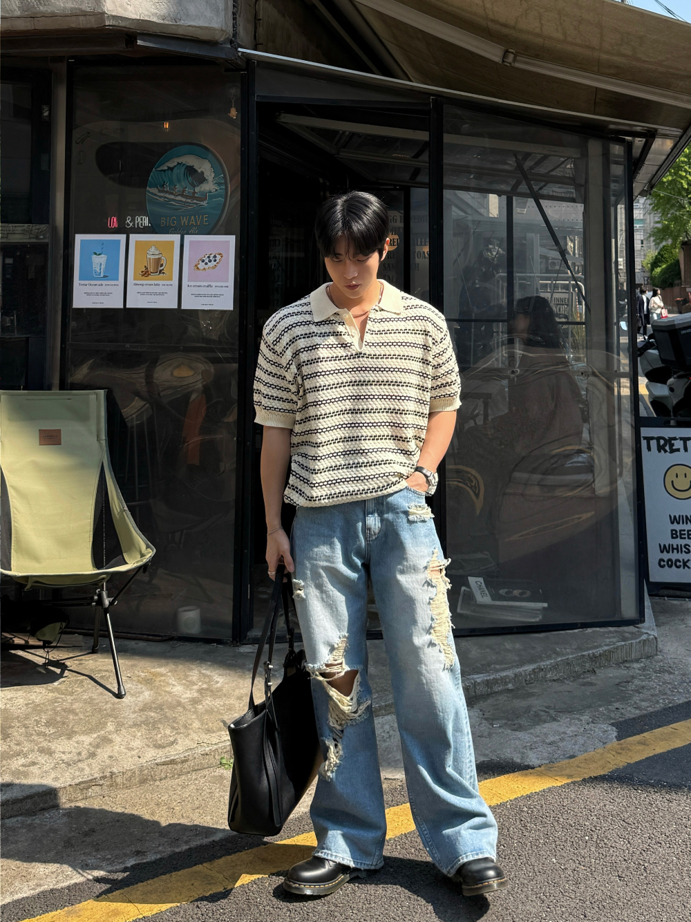 악세사리 모델 착용 이미지-S189L12