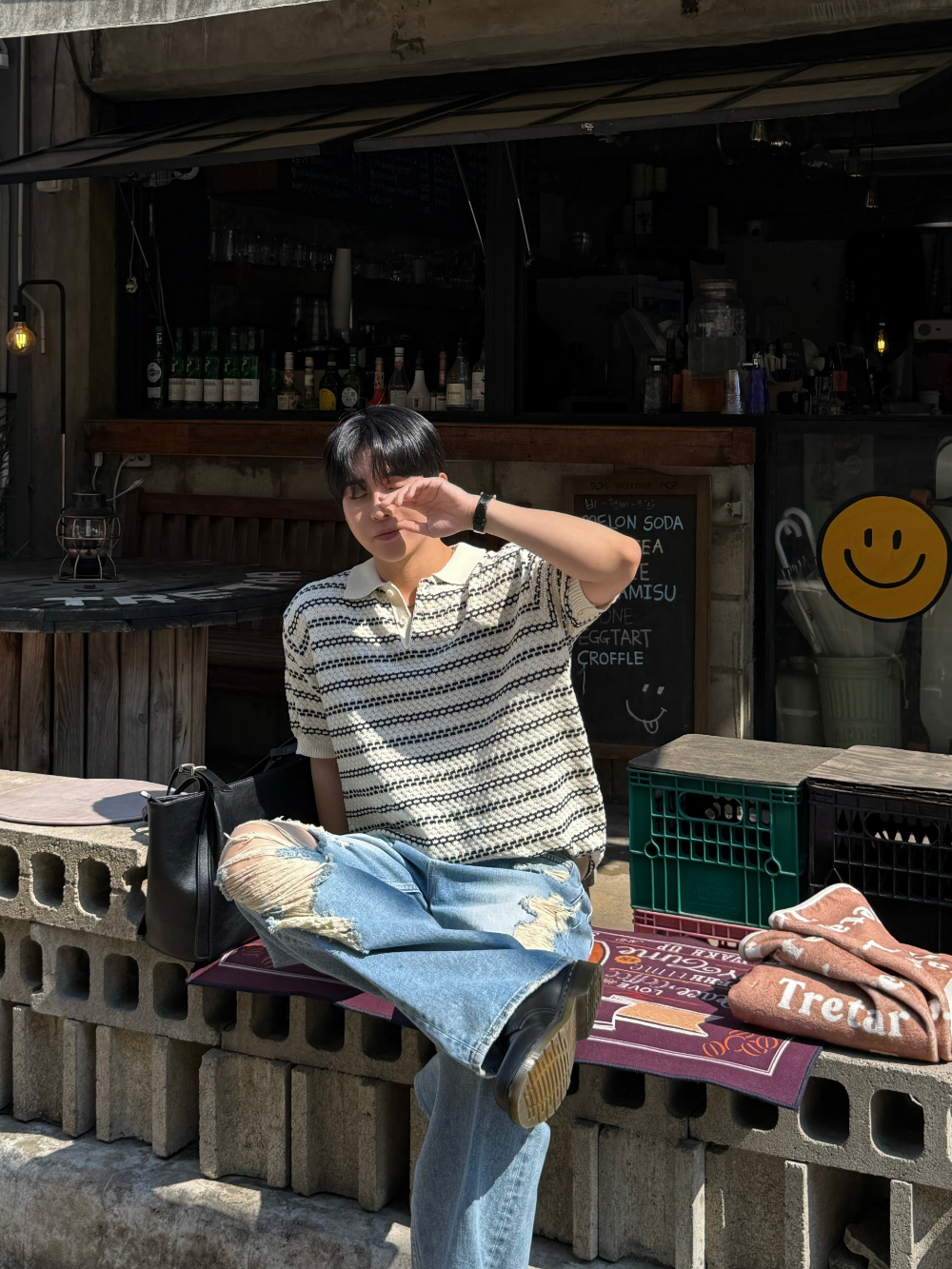 악세사리 모델 착용 이미지-S189L15