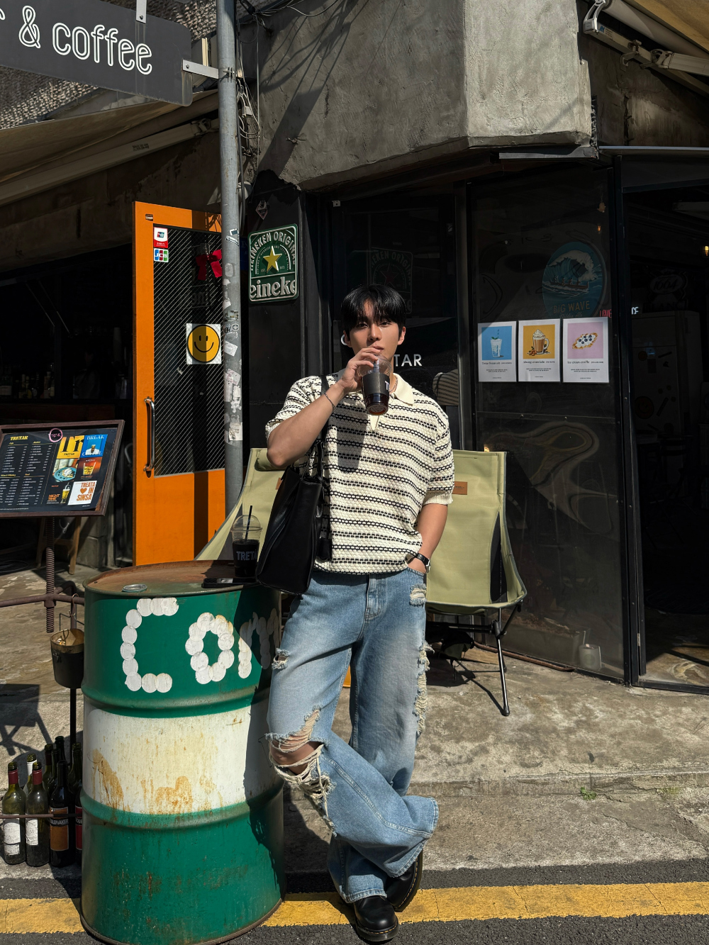 악세사리 모델 착용 이미지-S189L23