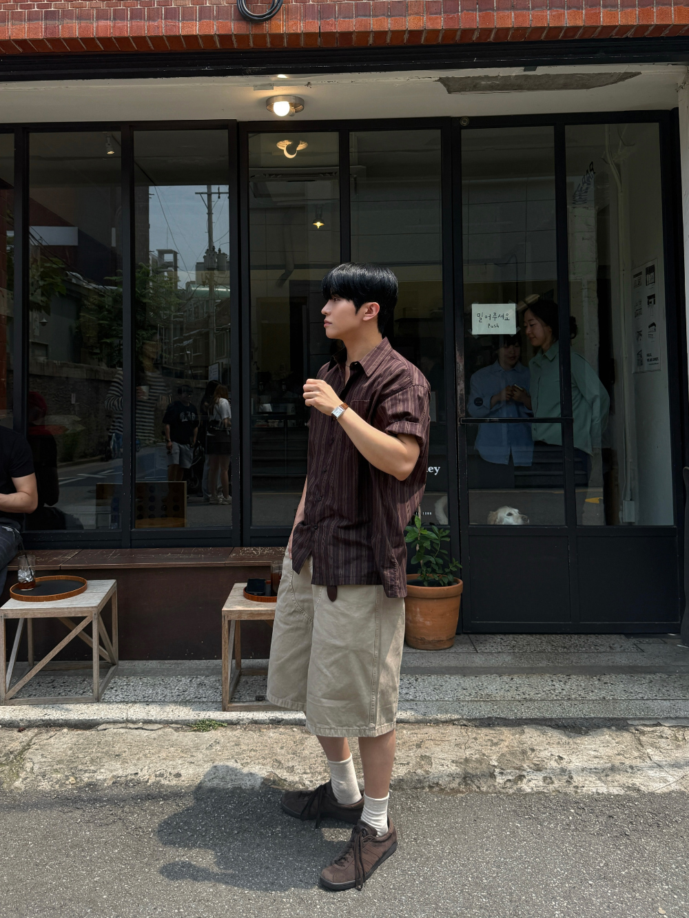 악세사리 모델 착용 이미지-S198L13