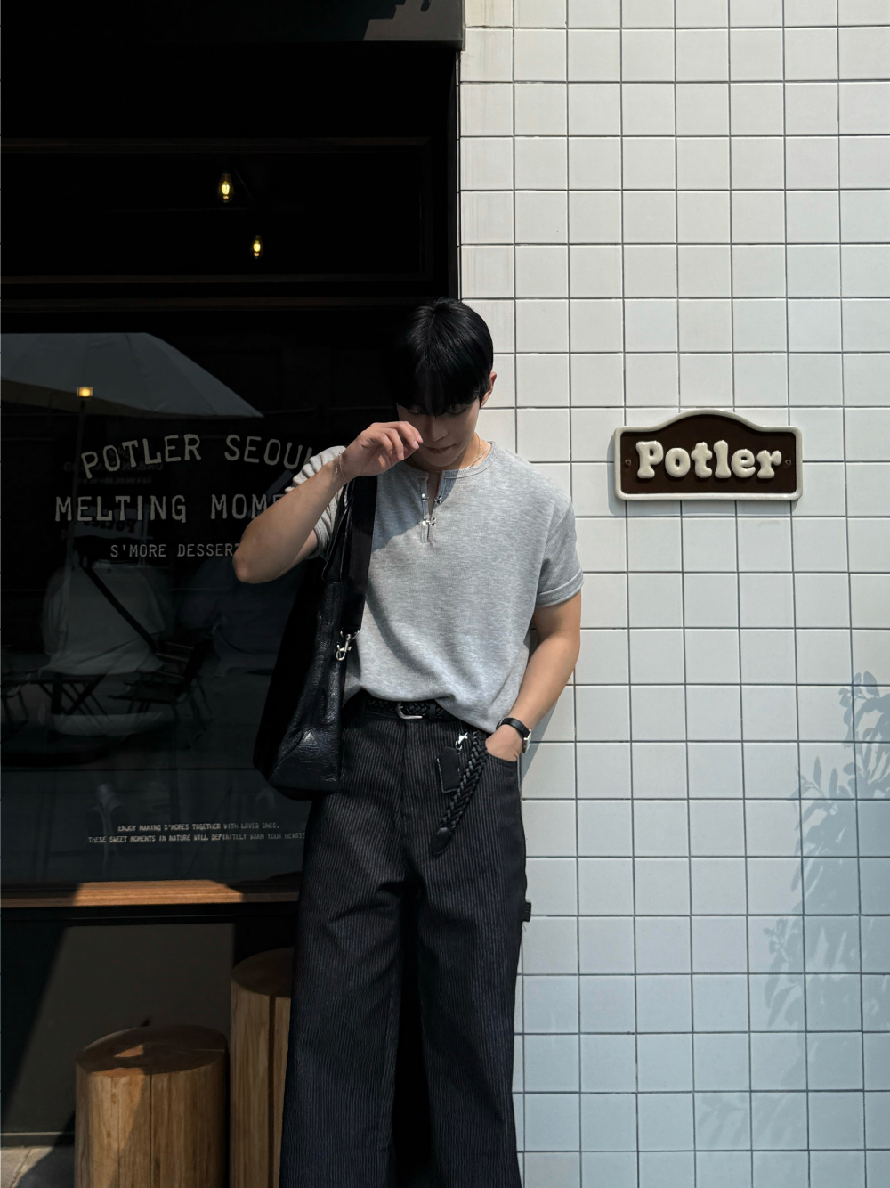 악세사리 모델 착용 이미지-S198L18