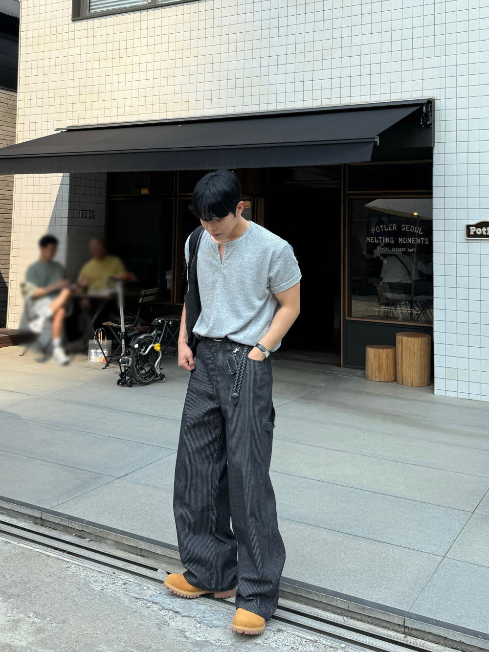 악세사리 모델 착용 이미지-S198L15