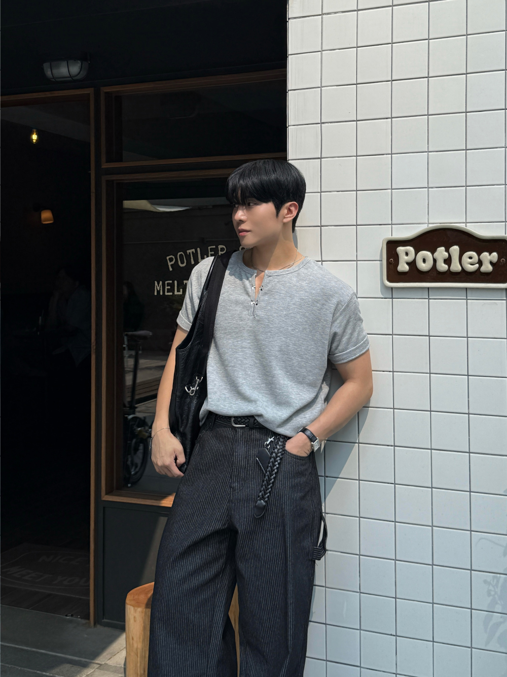 악세사리 모델 착용 이미지-S198L17