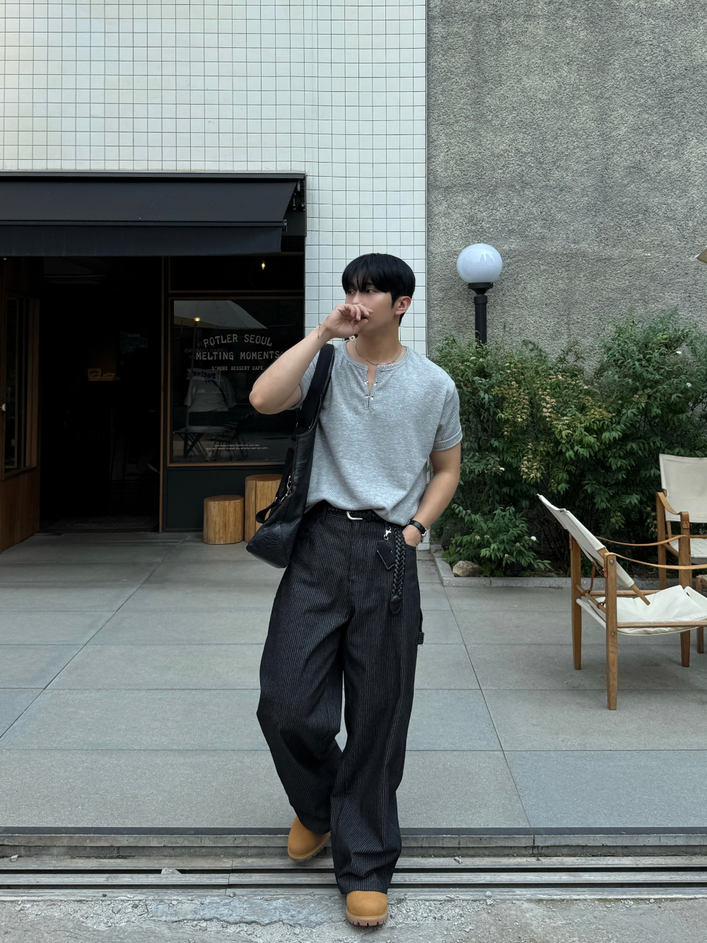 악세사리 모델 착용 이미지-S198L16