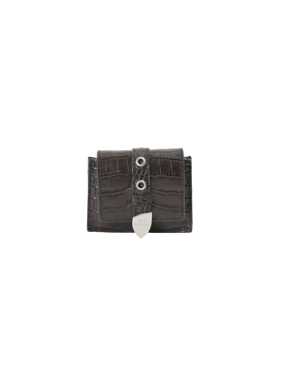 SAND MUSEUM★韓国★人気★財布★WESTERN CROCO WALLET/追跡あり WESTERN CROCO WALLET [Dark Brown] - SAND MUSEUM