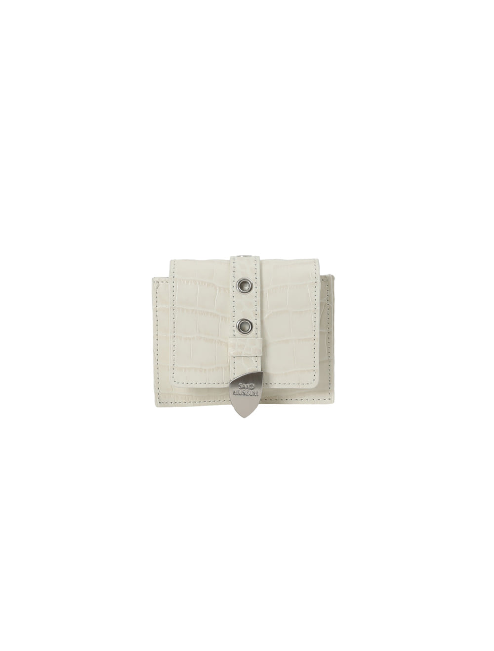 WESTERN CROCO WALLET [Lemon] - SAND MUSEUM