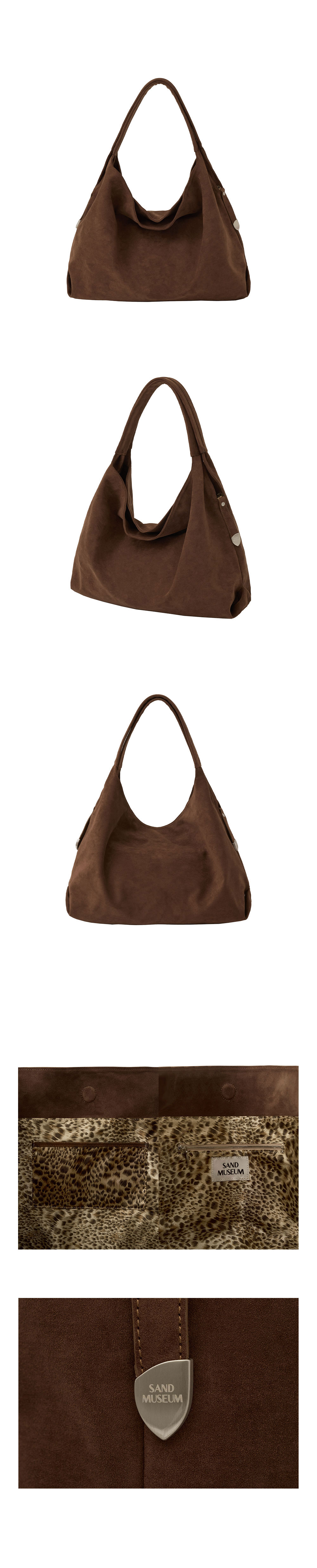 ☆SAND MUSEUM☆ CACTUS HOBO BAG Suede Brown SM1B0016 CACTUS HOBO BAG [Suede Brown] - SAND MUSEUM