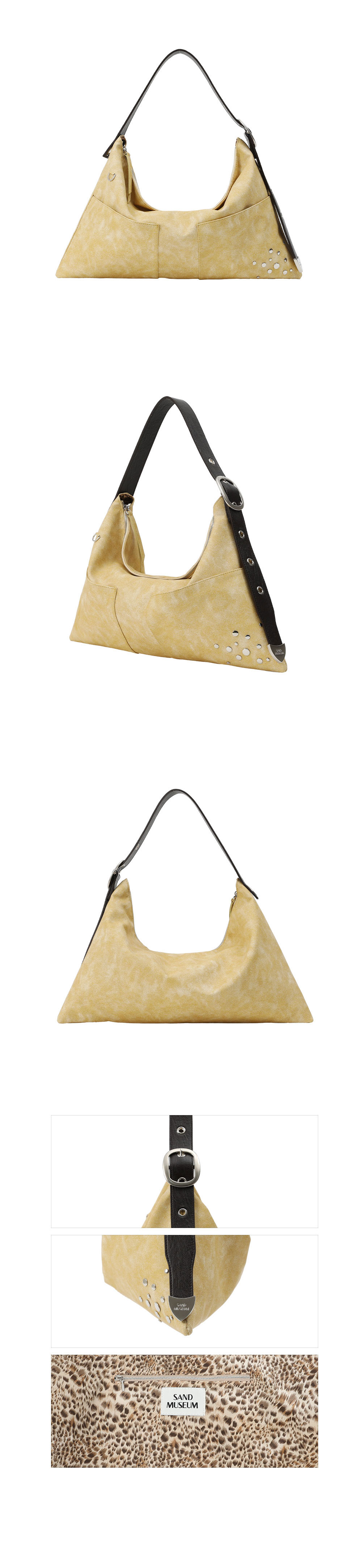 RORA HOBO BAG [Vintage Yellow] - SAND MUSEUM RORA HOBO BAG バッグ 