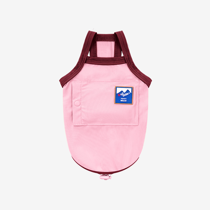 outside+ cooling tank top[pink]
