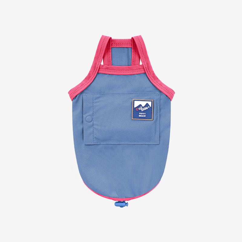 outside+ cooling tank top[blue]]