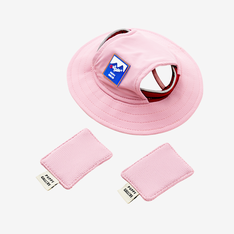Outside plus Cooling Bucket Hat [pink]