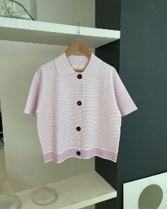 게일 여름니트자켓 (PINK / 핑크)