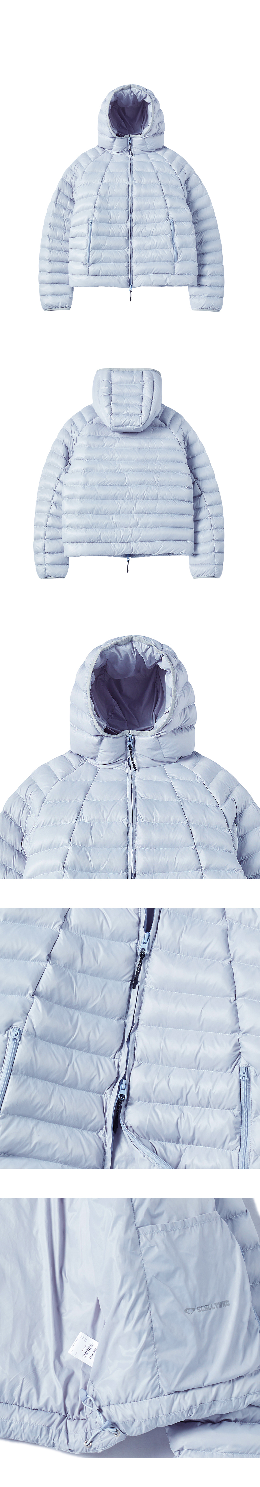 MUSINSA公式 | SCALLYWAG ライトウェイトパディングフードジャケット