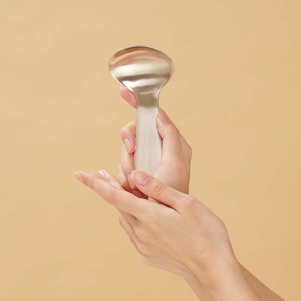 Ladle-shaped lymph gua sha