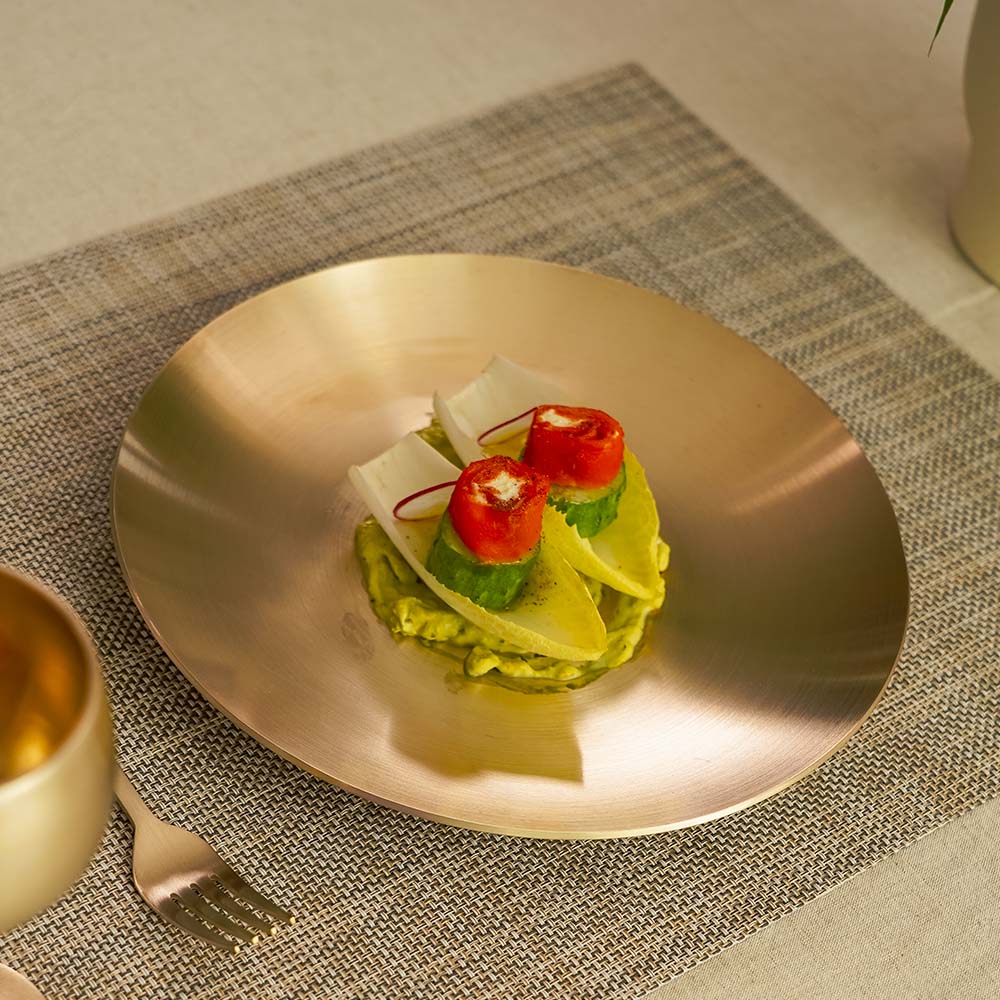 Round plate 22 cm