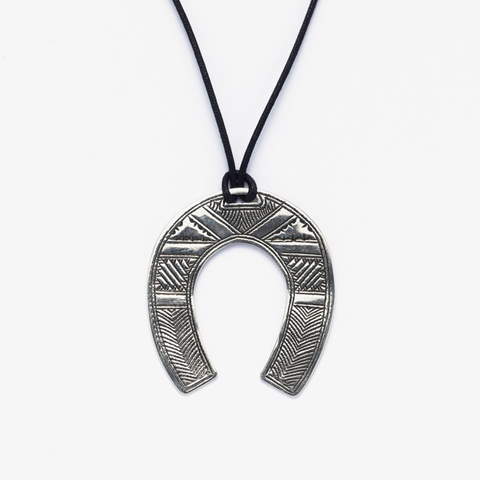 TISILA SANSALT SILVER NECKLACE (HAND MADE) SILVER