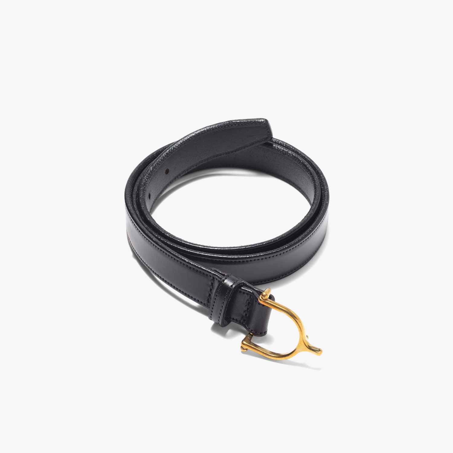 2353 SPUR BUCKLE BELT BLACK
