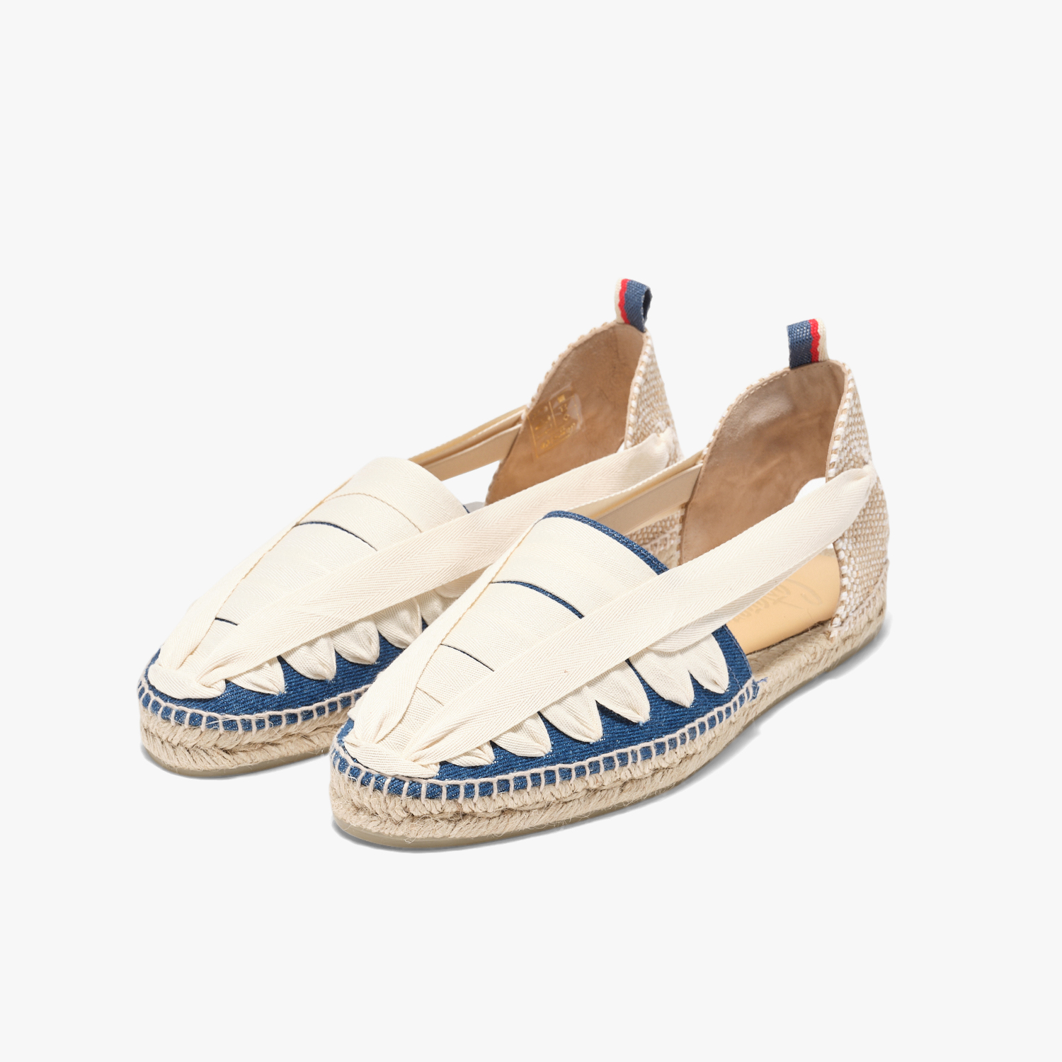 NORMAN JEANS ESPADRILLES BLUE