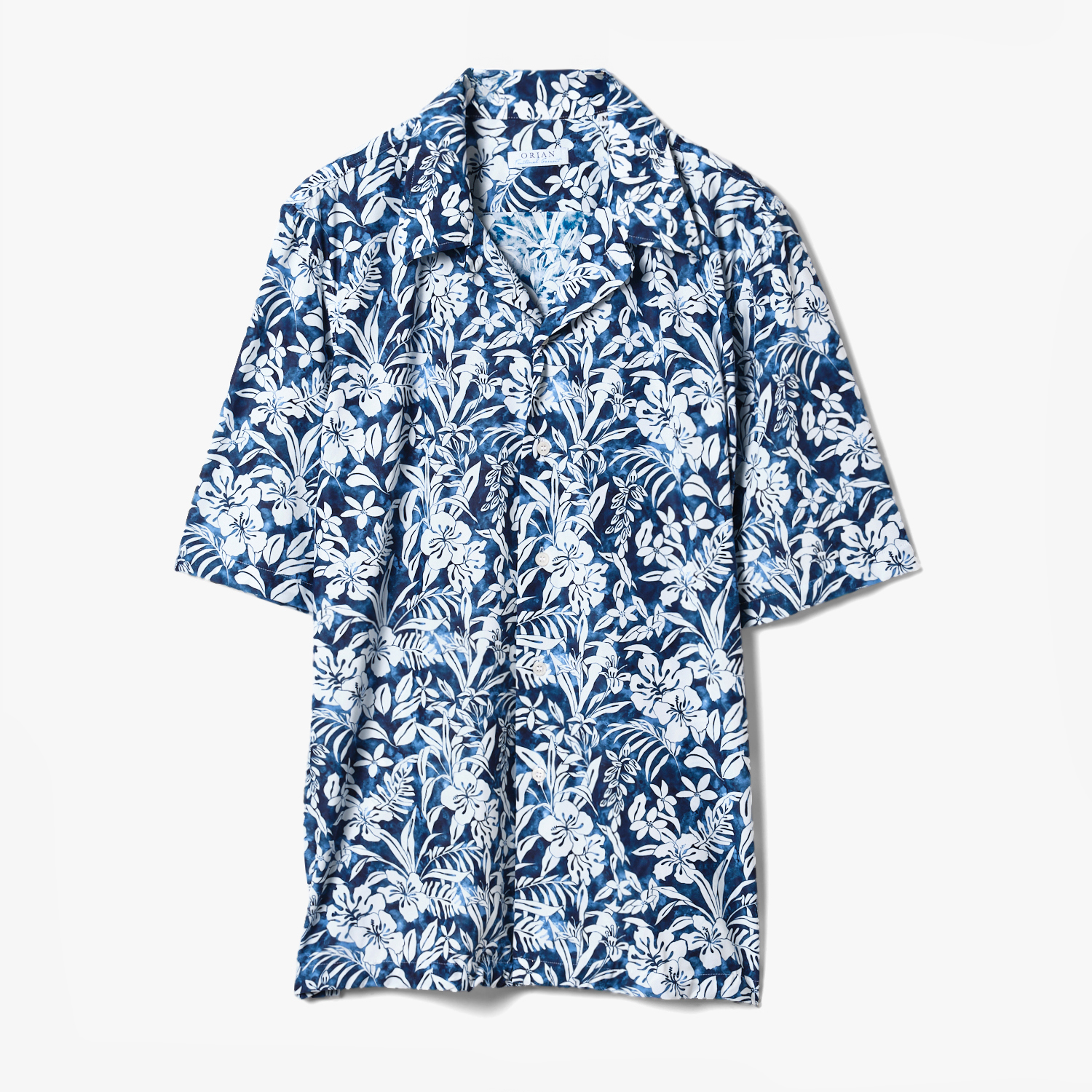 MULTI FLOWER PRINT 1 SHIRT NAVY