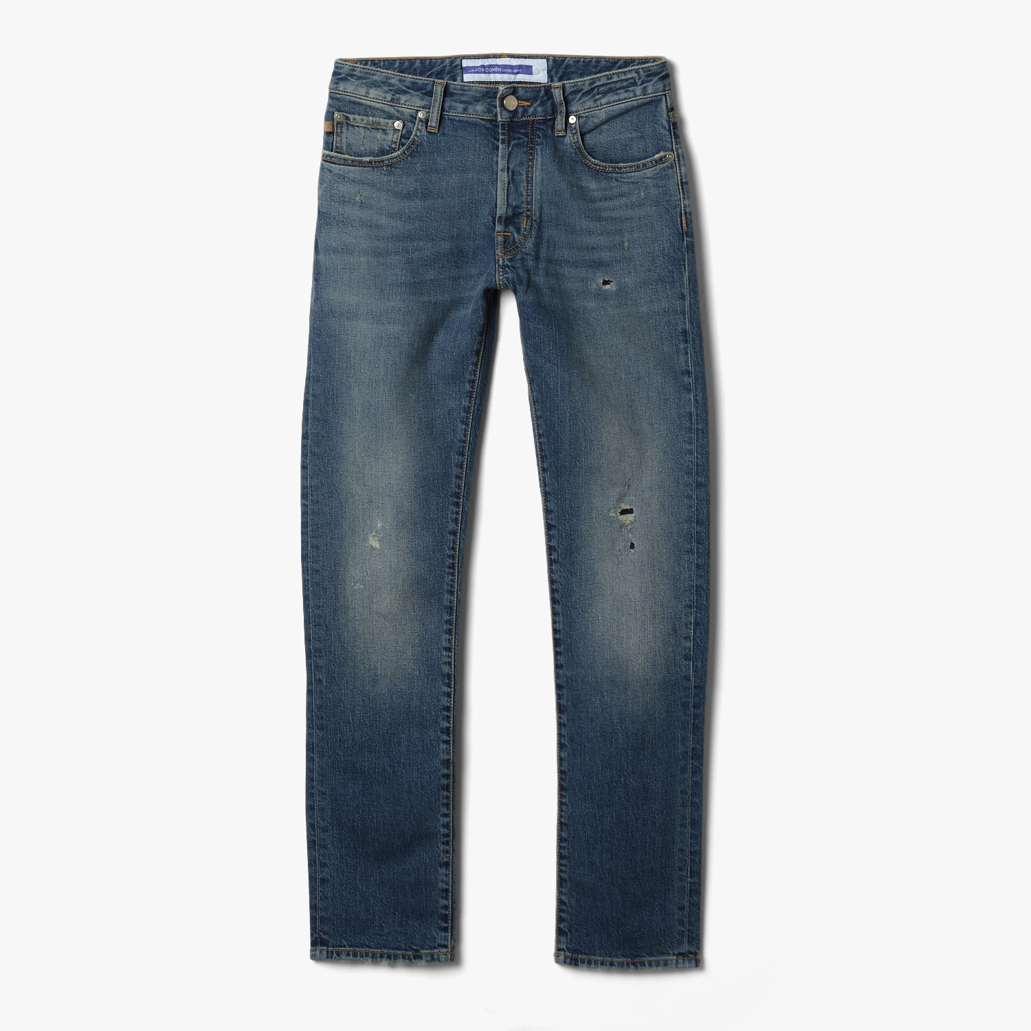 5PKT SLIM FIT BARD 200D WASHED BLUE