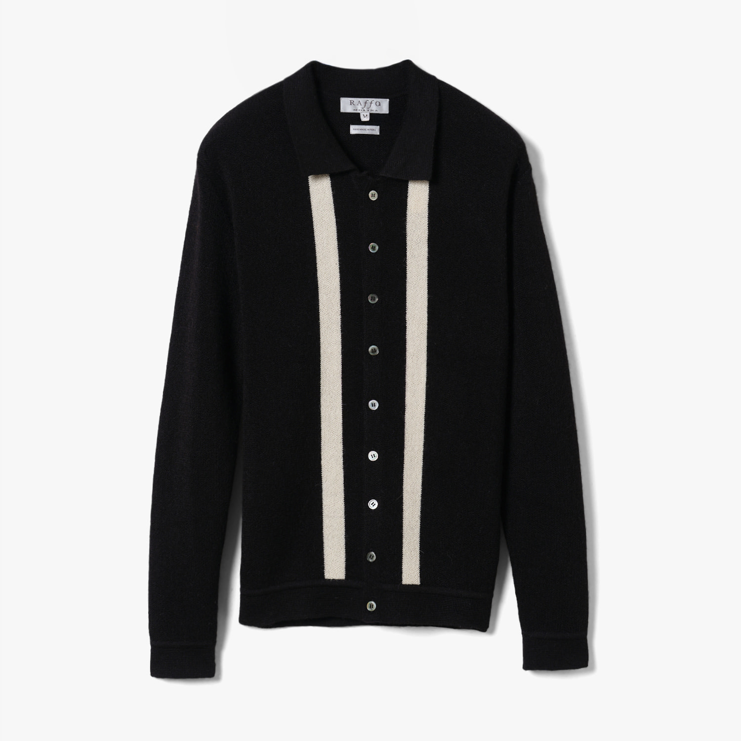 ALPACA CARDIGAN BLACK