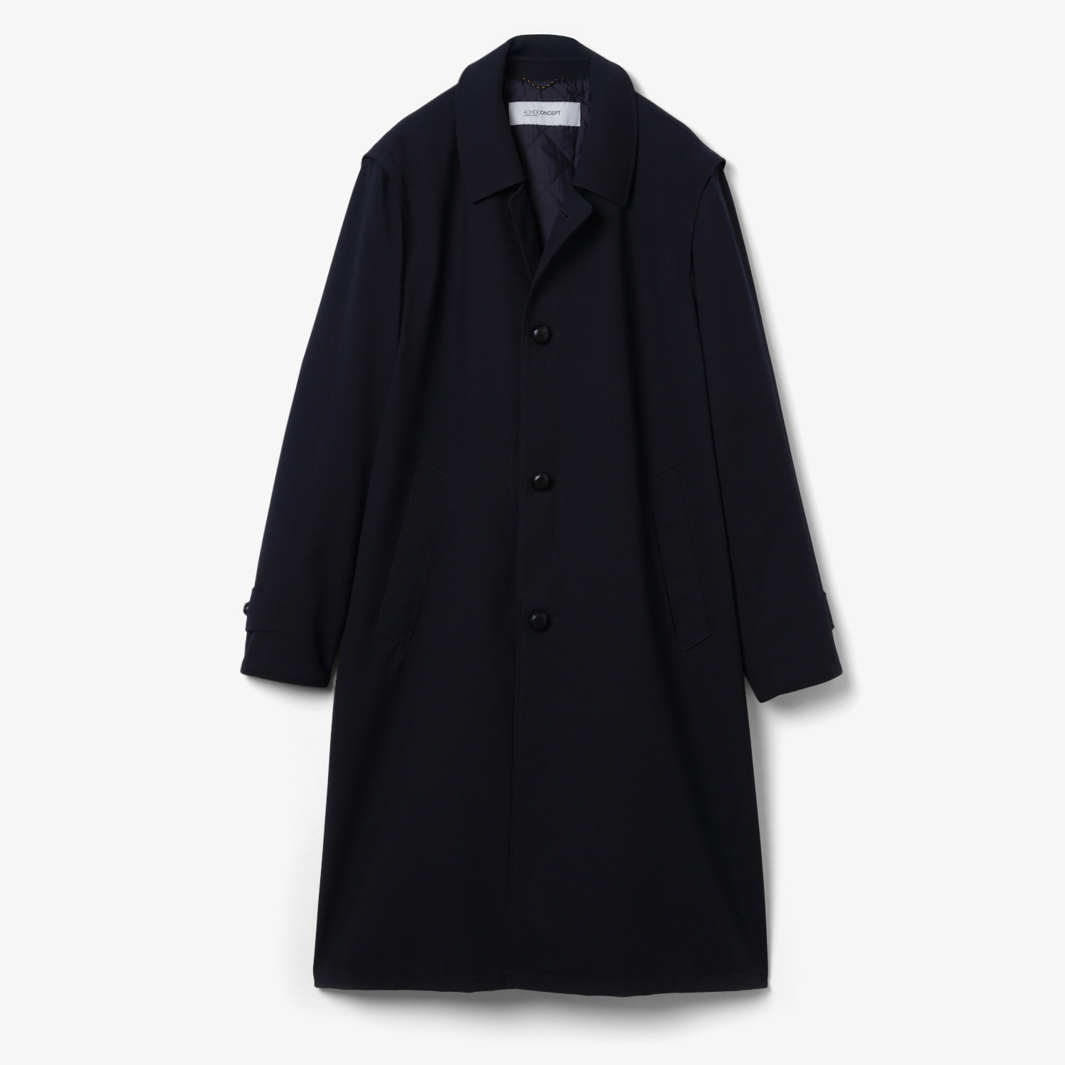 FREE GABARDINA RAIN COAT NAVY