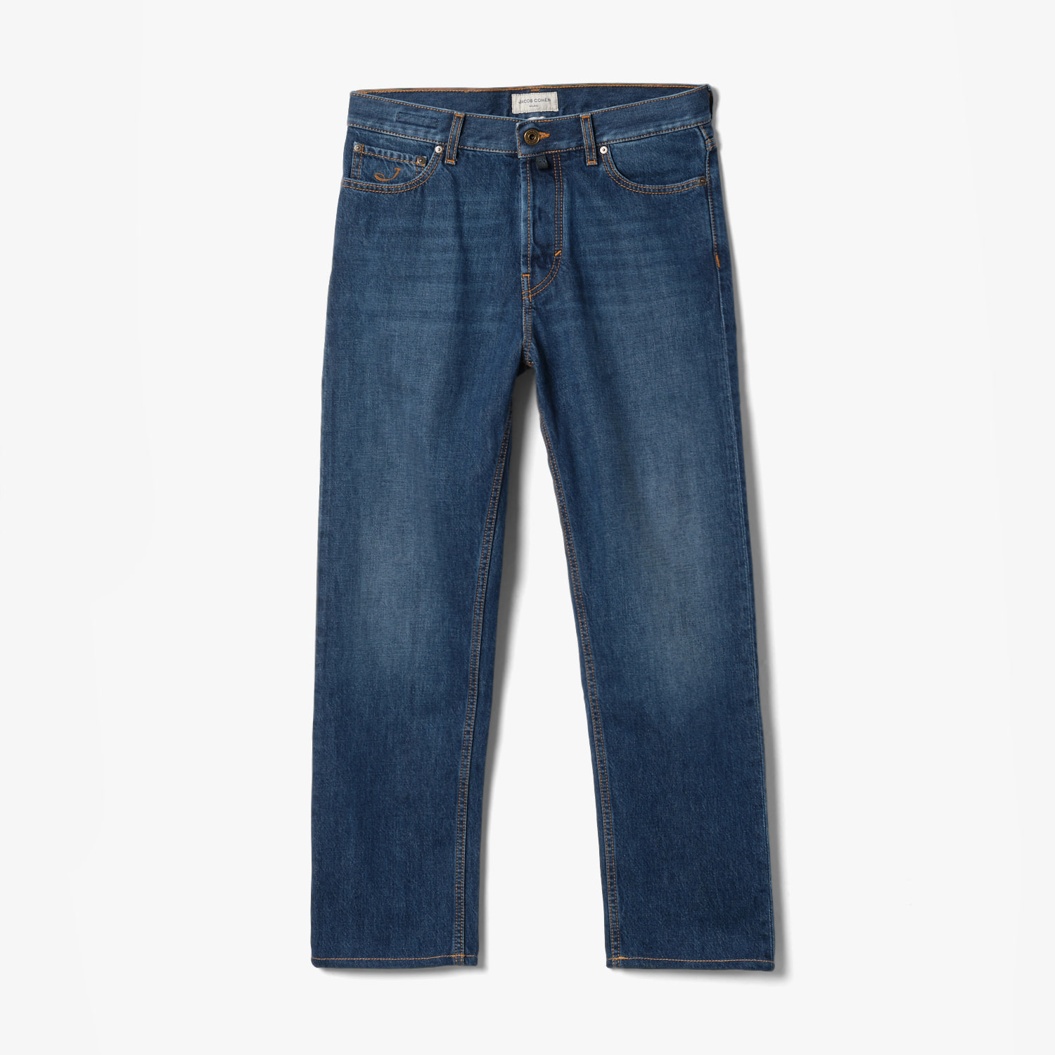 PANT 5 PKT RELAXED STRAIGHT FIT BLUE