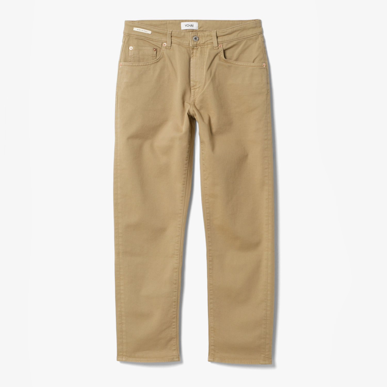STURDY 5 TK COTTON PANTS BEIGE