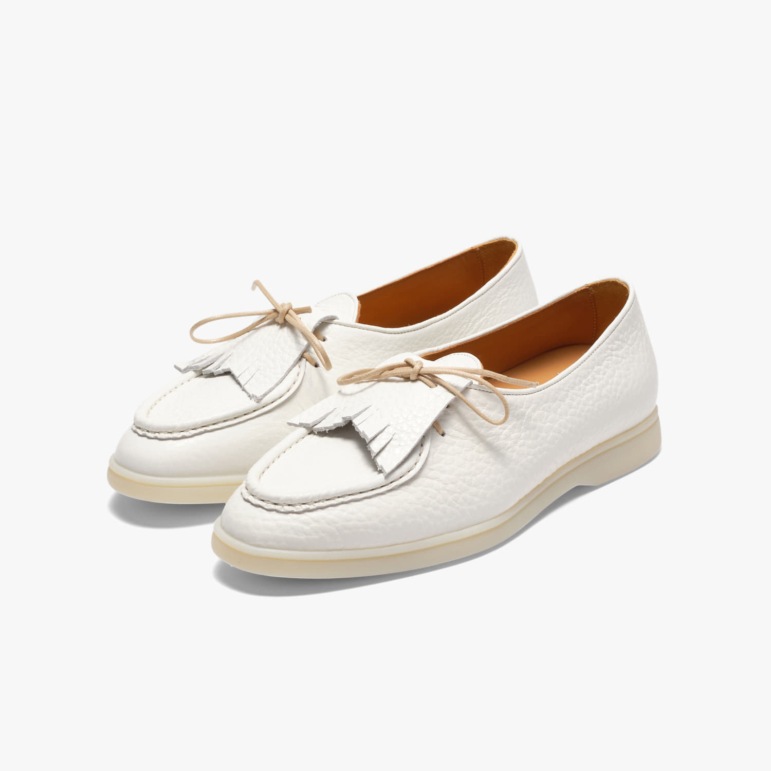 BEAUNE SHORT FRINGE WHITE WHITE