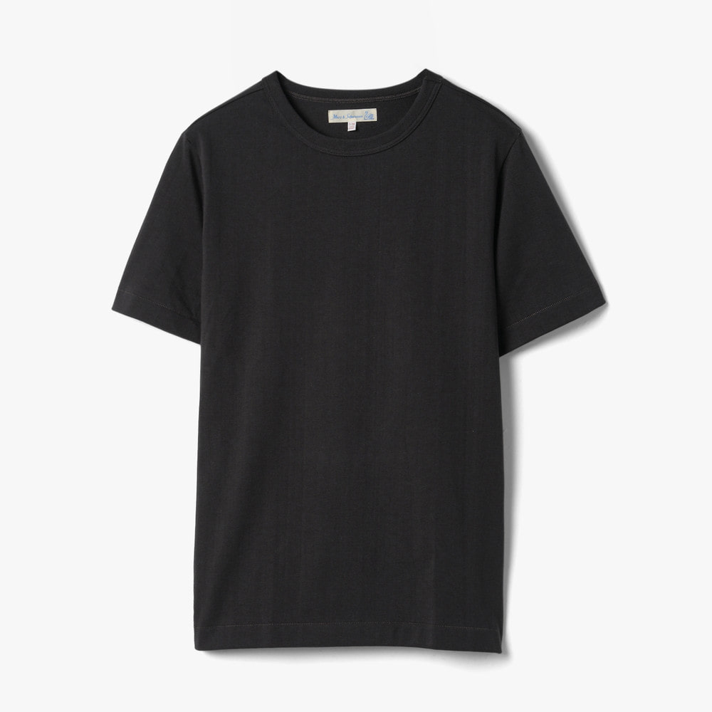 214 LOOPWHEELED RELAXED FIT MIDWEIGHT T-SHIRT CHARCOAL