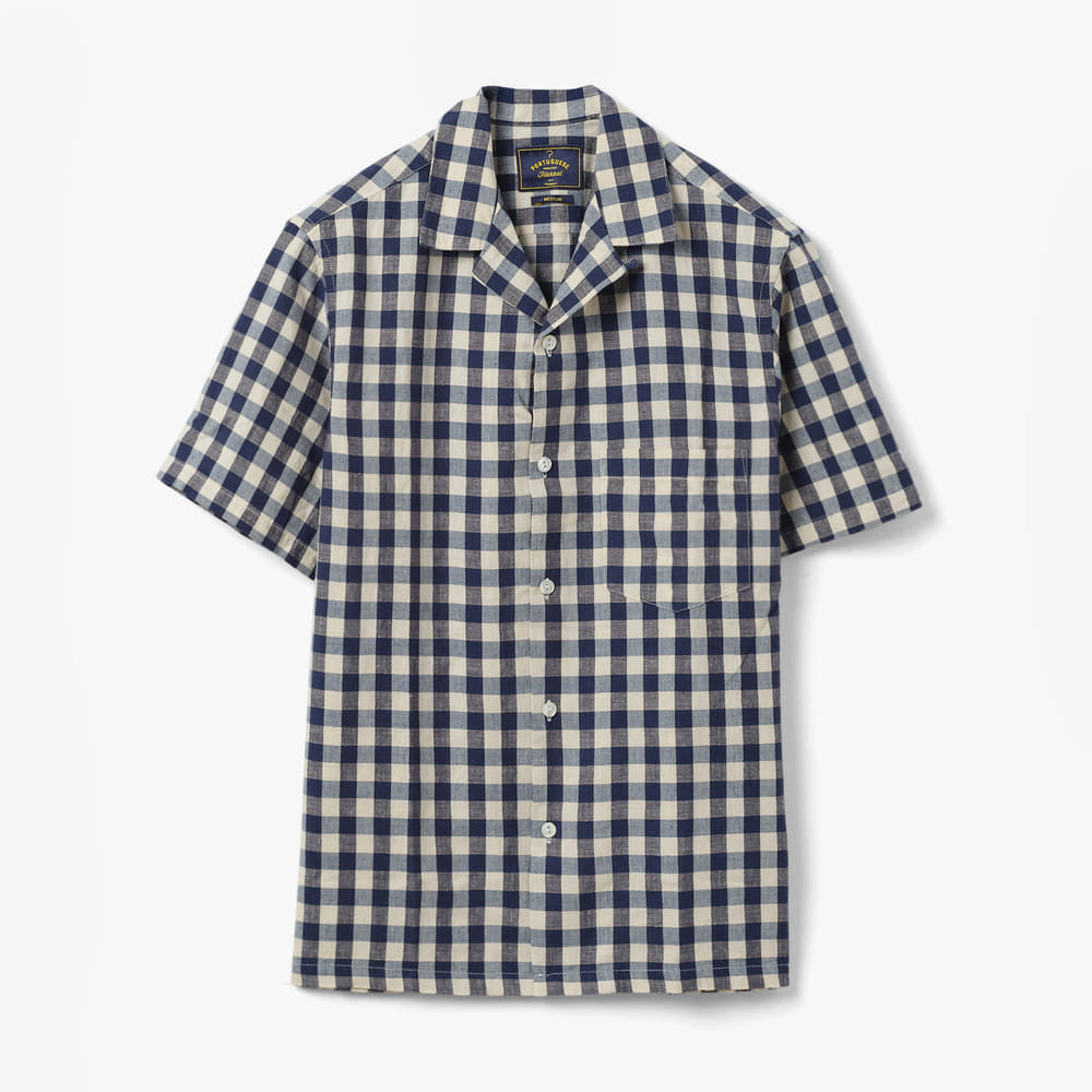 MIDWEST COTTON SHIRT NAVY