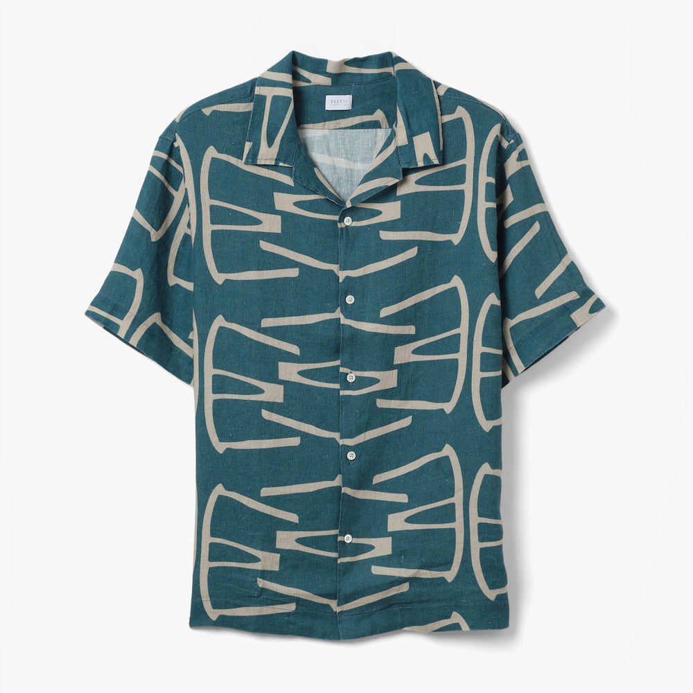 HANSEN CUBA SHIRT BLUE