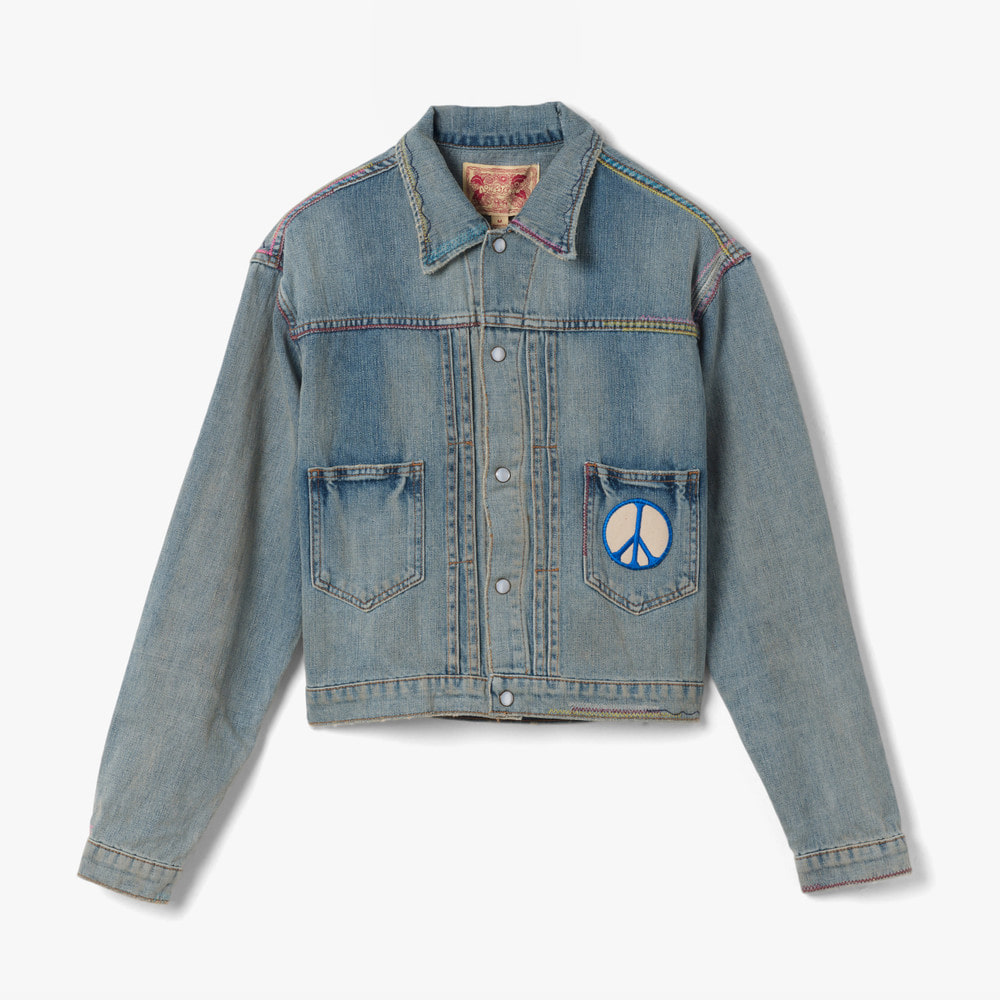 THE CARAVAN TRUCKER WASHED BLUE