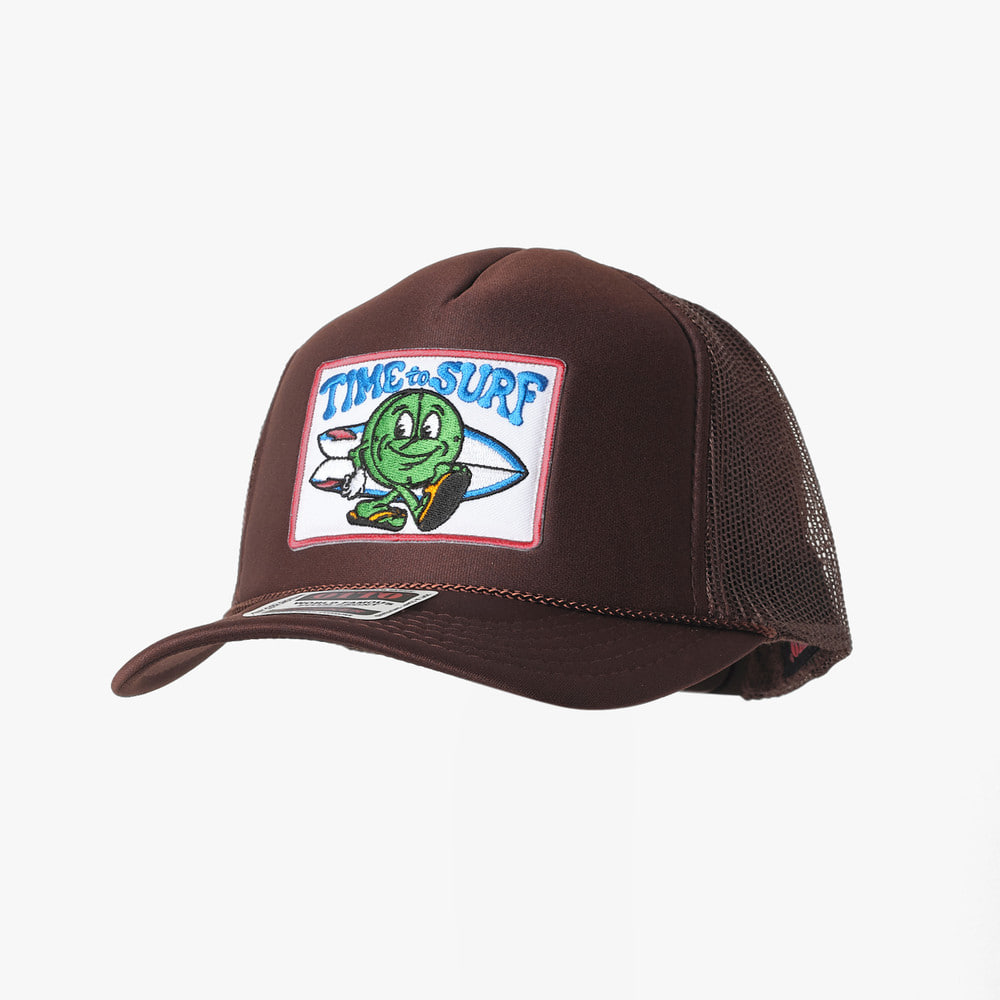 T.T.S. TRUCKER HAT BROWN