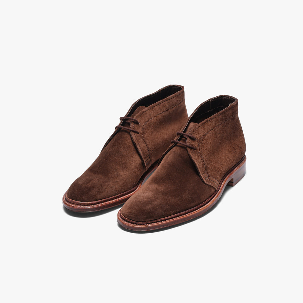 1492 Unlined Chukka Boot Dark Brown Suede