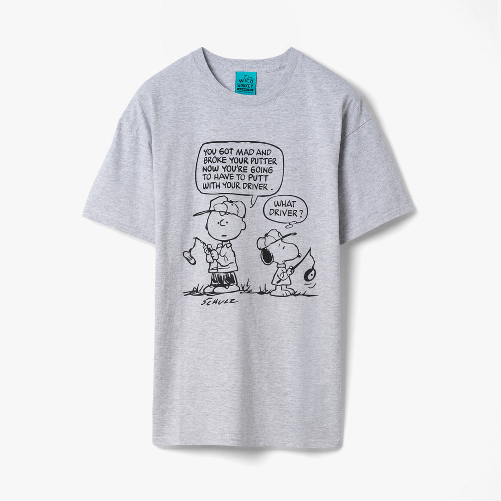 MAD TSHIRT HEATHERED GRAY