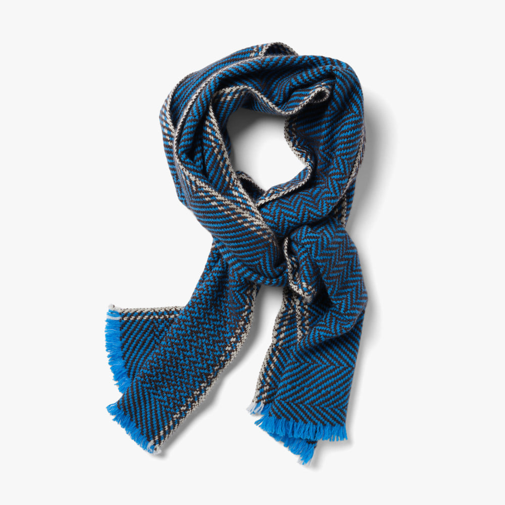 SCARF MULTIFRAME BLUE